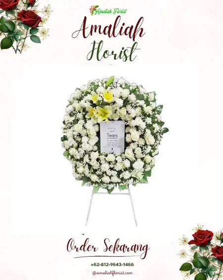 Krans Bunga Duka Sukaseneng